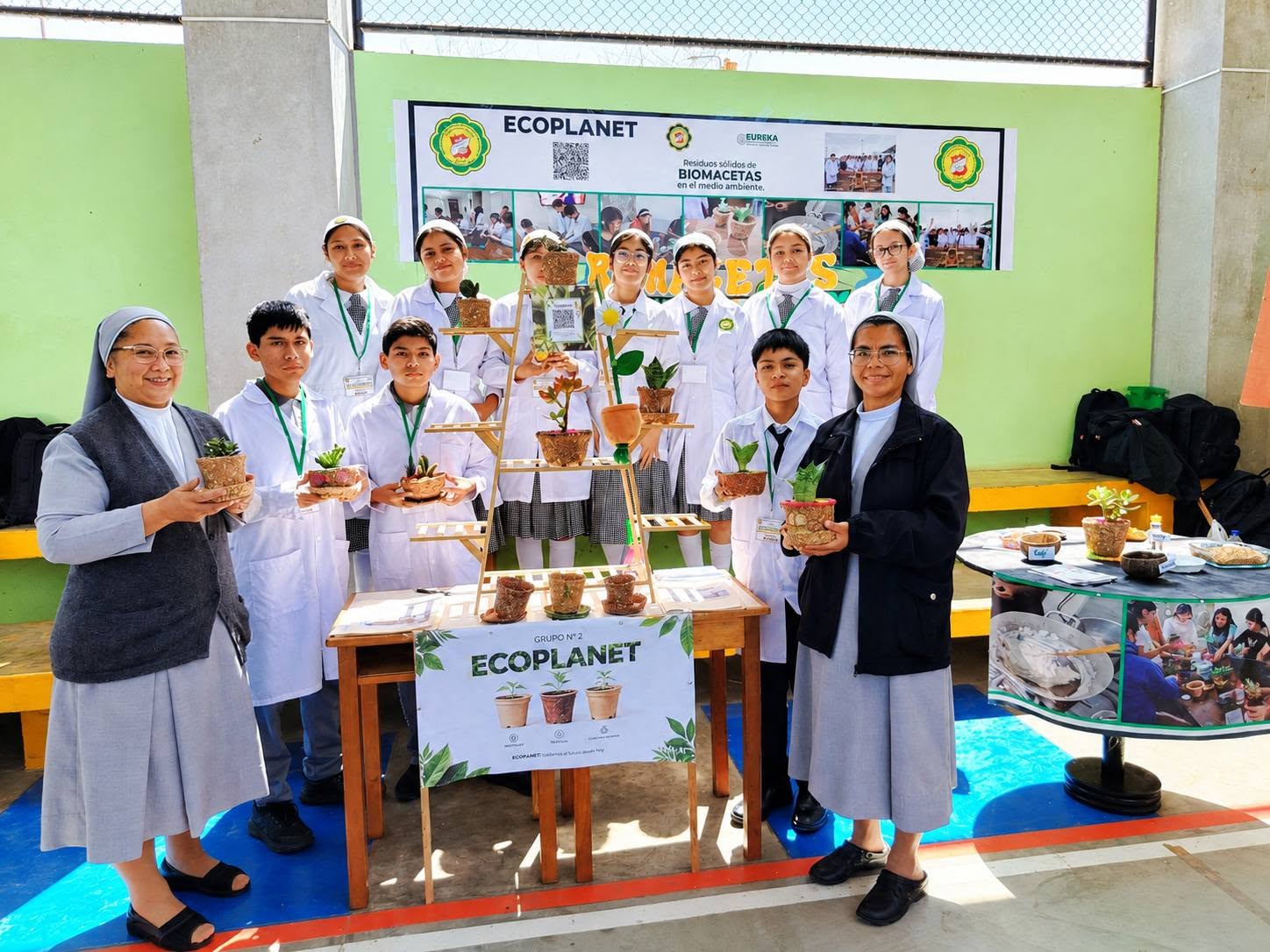 Estudiantes del Colegio San Pablo